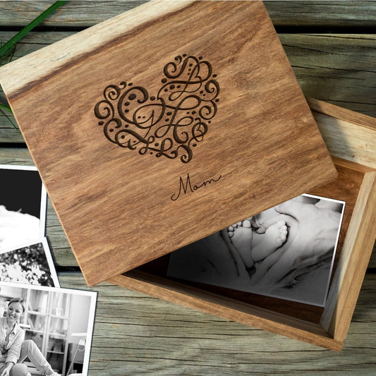 Handcrafted Kiaat Keepsake Music Box | Wind up Mechanism | Large | Free Delivery - Music Box SA