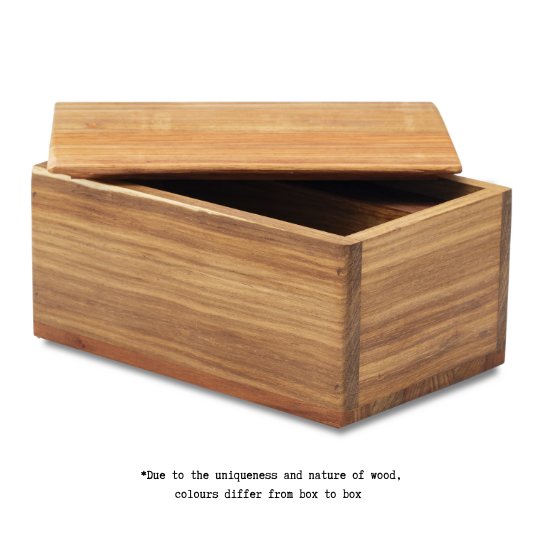 Handcrafted Kiaat Keepsake Music Box | Wind up Mechanism | Large | Free Delivery - Music Box SA